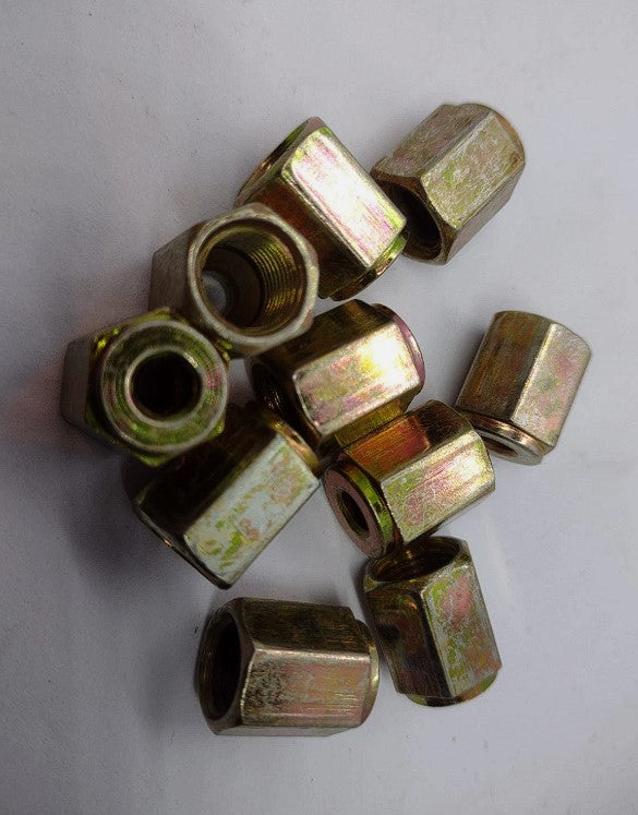 10mm x 1mm Female Brake Nuts for 3/16" Pipe (10)