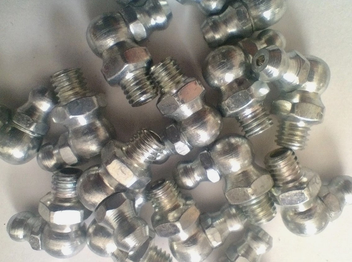 1/4" BSF Grease Nipples 90 Degree (10)
