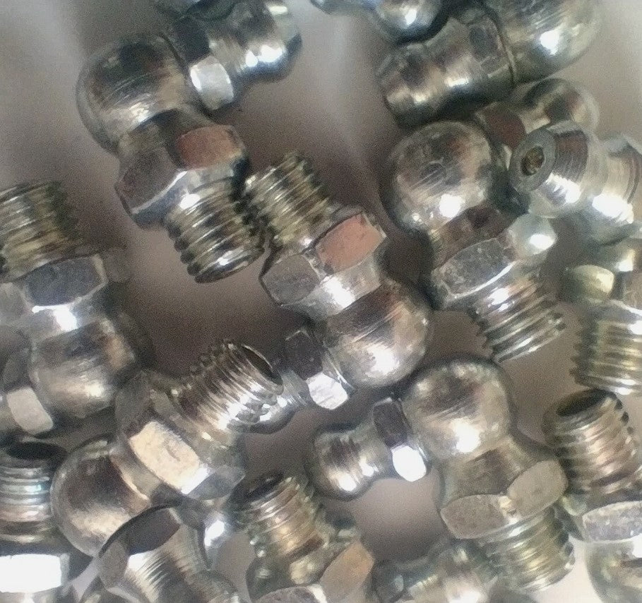 1/4" BSF Grease Nipples 90 Degree (10)