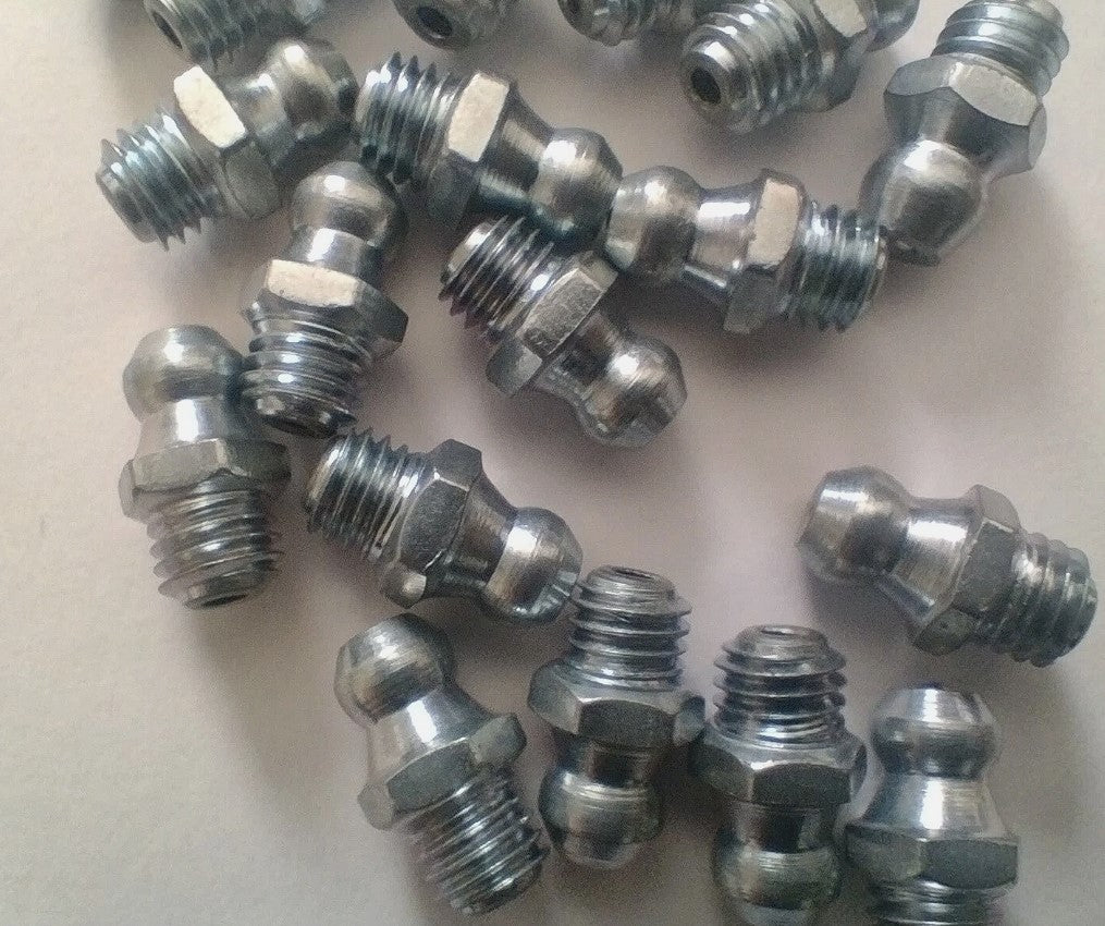 1/4" BSF Grease Nipples Straight (10)