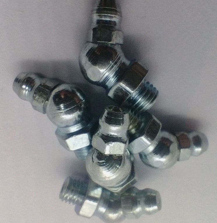 1/4" UNF Grease Nipples 45 Deg (5)