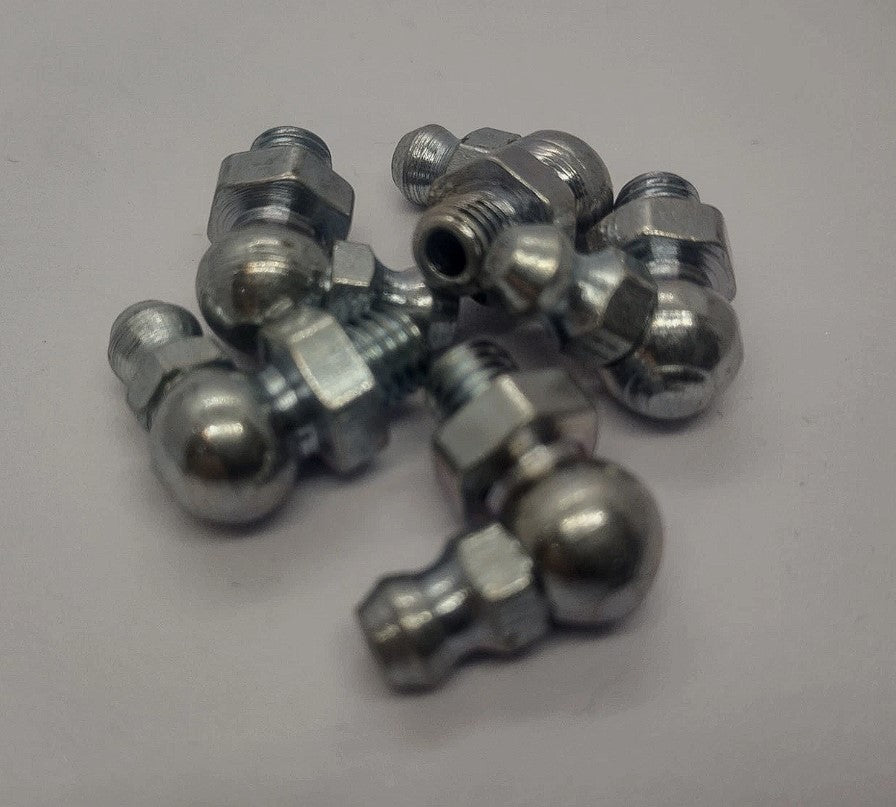 1/4" UNF Grease Nipples 90 Deg (5)