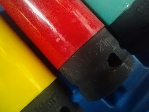 1/2" Drive Wheel Nut Impact Socket Set with Sleeves 17mm 19mm 21mm 22mm