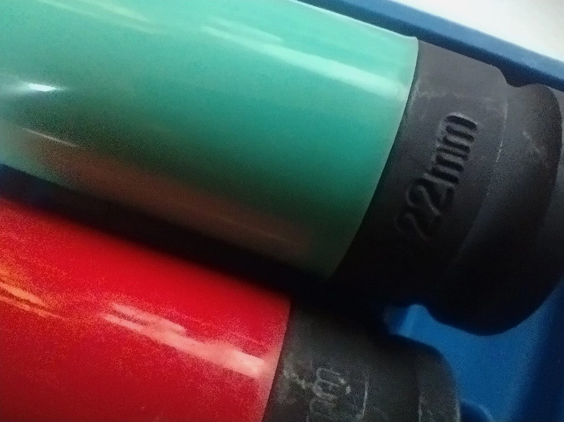 1/2" Drive Wheel Nut Impact Socket Set with Sleeves 17mm 19mm 21mm 22mm