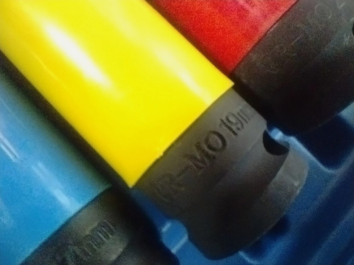 1/2" Drive Wheel Nut Impact Socket Set with Sleeves 17mm 19mm 21mm 22mm